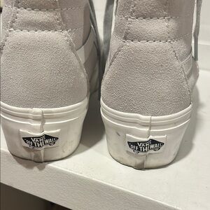 Vans Women's White High-Top Sneakers
